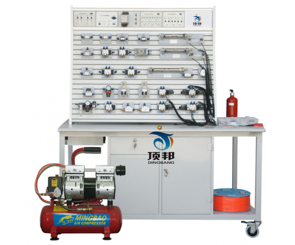 鋁槽式鐵桌氣動PLC控制實(shí)驗(yàn)臺