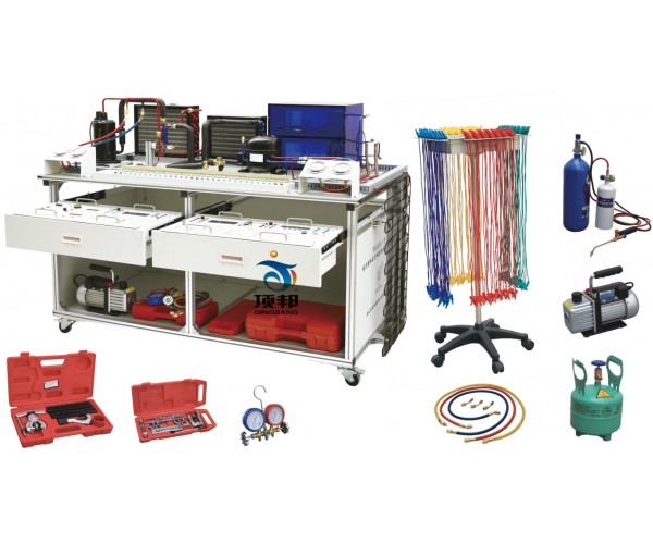 空調(diào)冰箱組裝與調(diào)試實訓考核裝置(智能考核型)