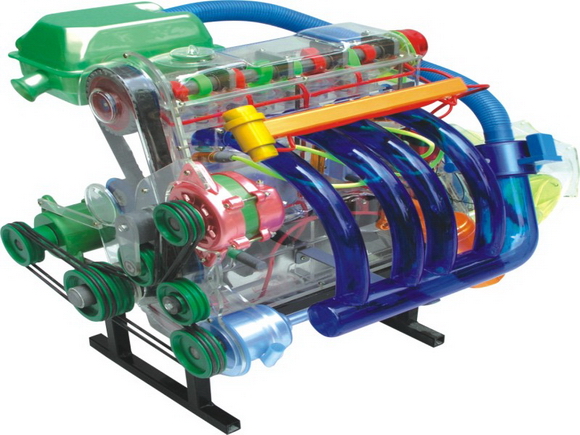 桑塔納轎車各部件教學(xué)模型