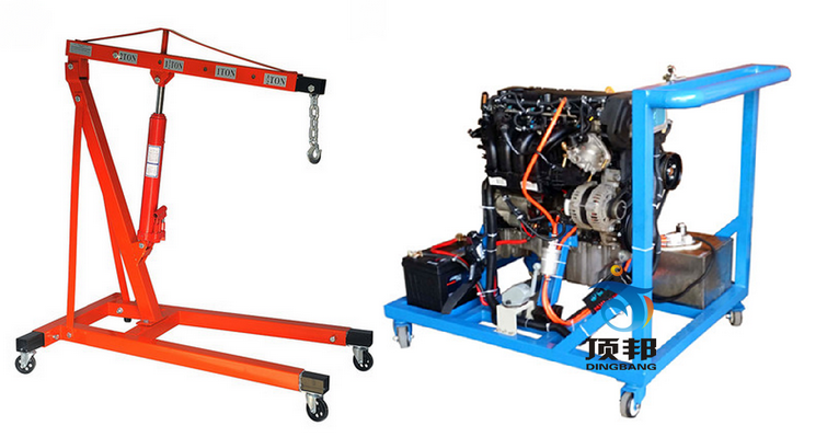 發(fā)動機(jī)總裝與電氣接線運行實訓(xùn)臺