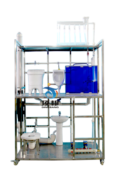 生活供水管路安裝實訓裝置(圖1) 生活供水管路安裝實訓裝置