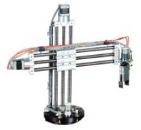 現(xiàn)場(chǎng)總線實(shí)驗(yàn)控制柜(圖4) 機(jī)械手實(shí)訓(xùn)裝置