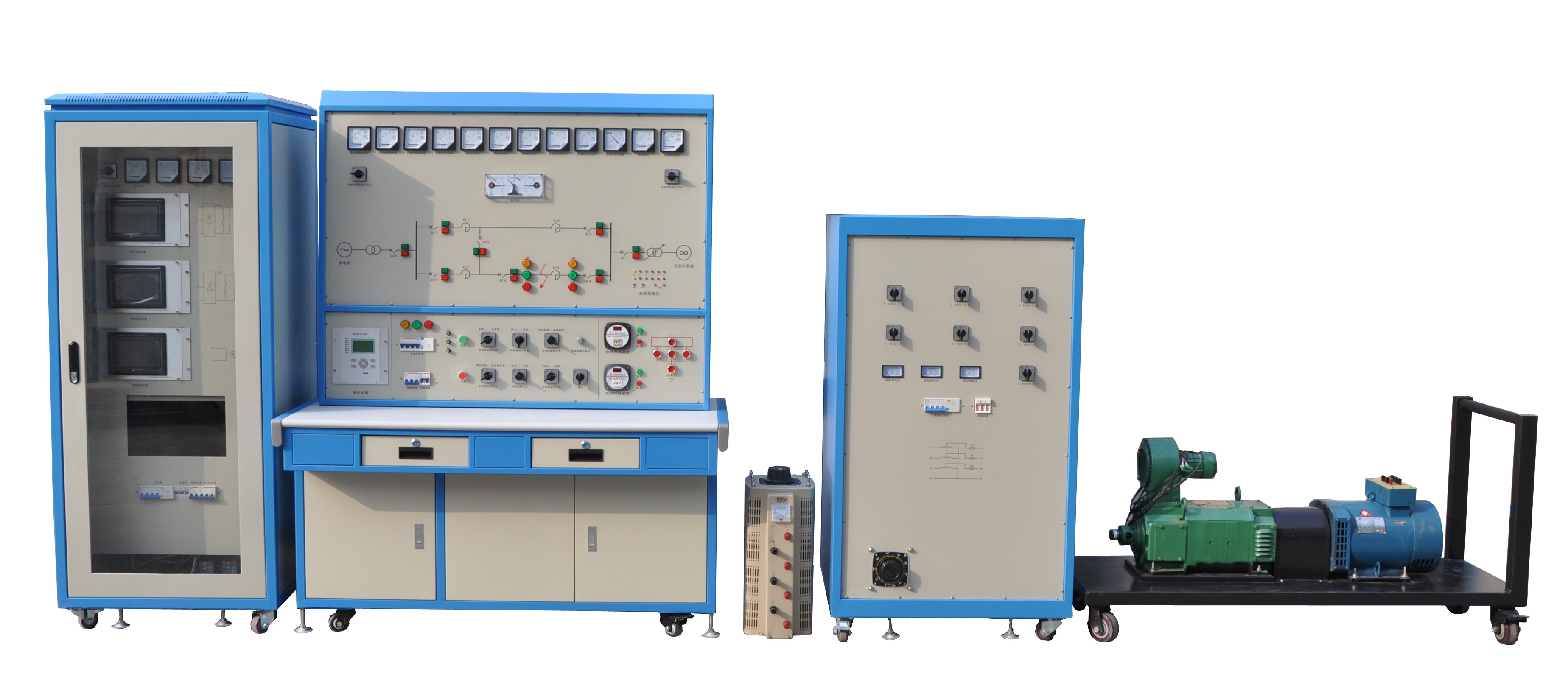 電力系統(tǒng)綜合自動(dòng)化技能實(shí)訓(xùn)考核平臺(tái)(圖1) 電力系統(tǒng)綜合自動(dòng)化技能實(shí)訓(xùn)考核平臺(tái)