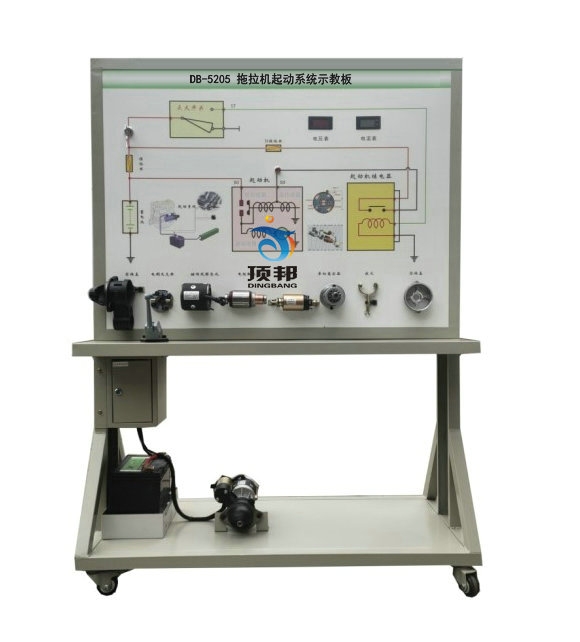 拖拉機(jī)起動(dòng)系統(tǒng)示教板