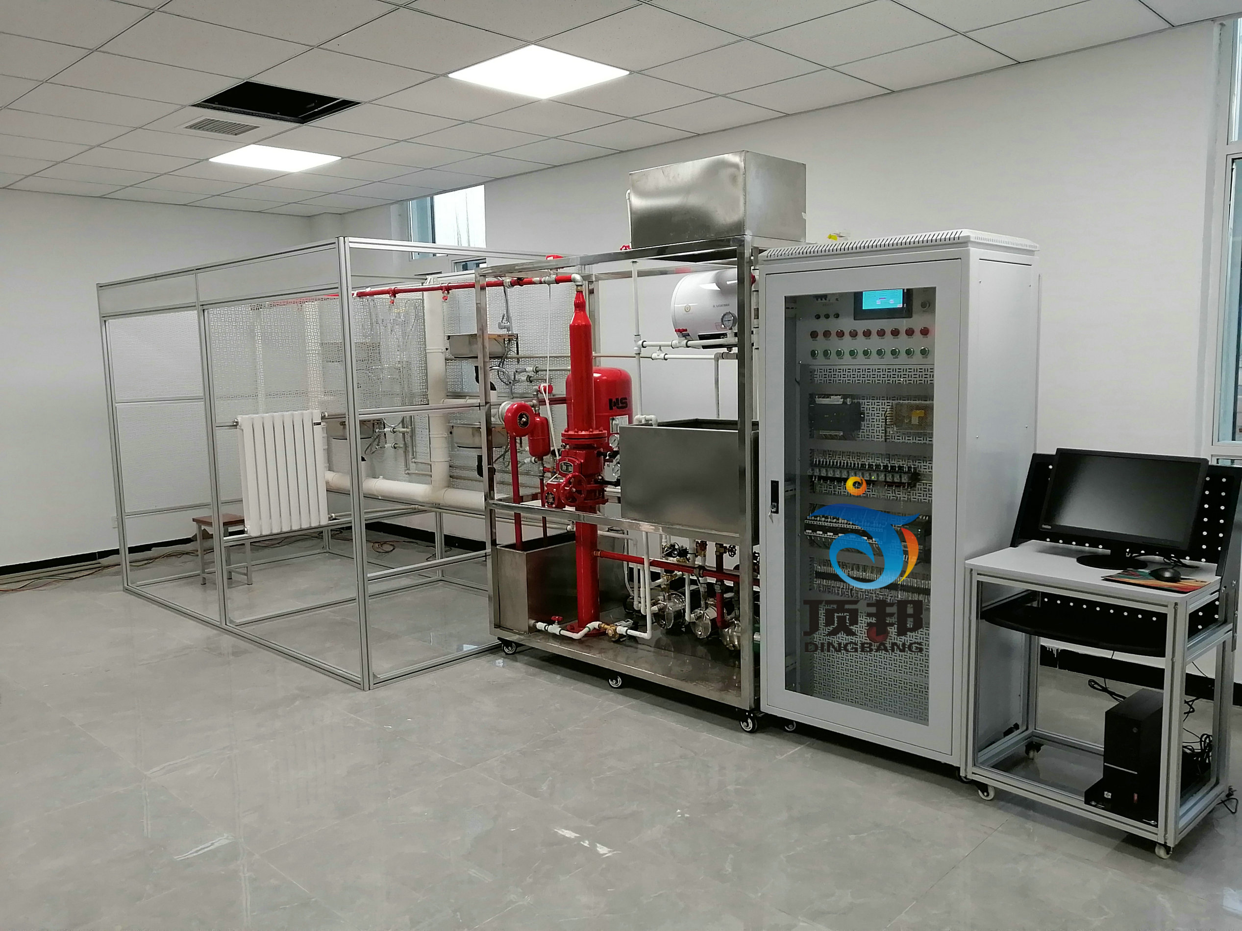 建筑給排水電氣及自動(dòng)化實(shí)訓(xùn)系統(tǒng)(圖1) 建筑給排水電氣及自動(dòng)化實(shí)訓(xùn)系統(tǒng)