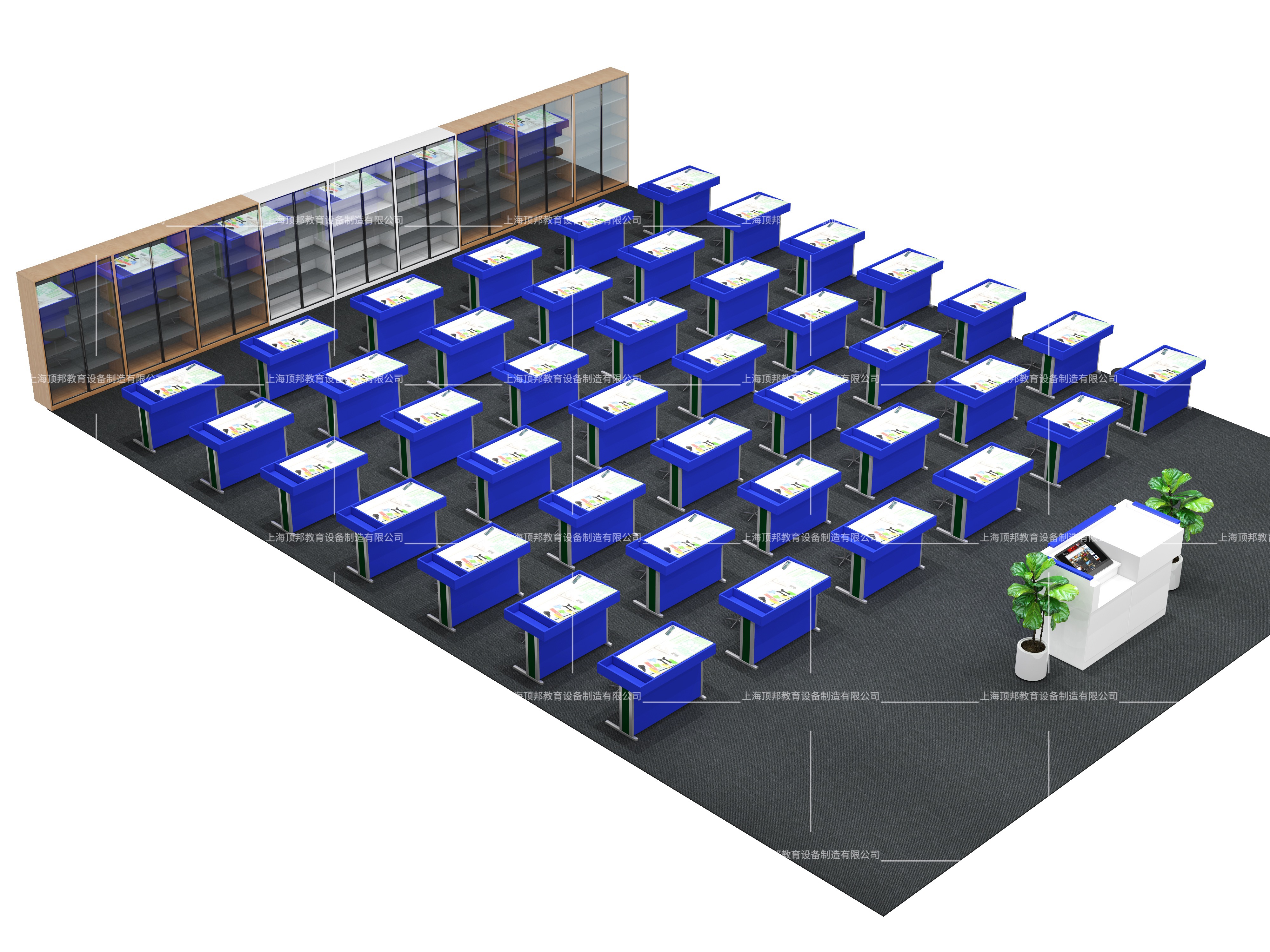 零部件測(cè)繪實(shí)訓(xùn)室建設(shè)方案(圖1) 實(shí)訓(xùn)室效果圖