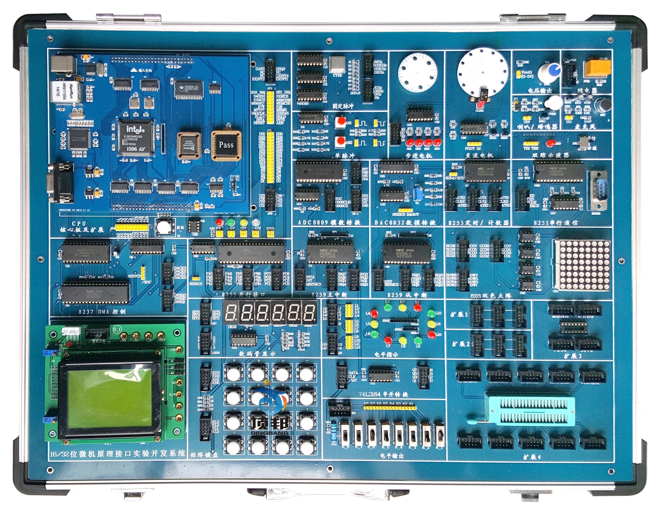 8-32位微機(jī)原理接口實(shí)驗(yàn)系統(tǒng)
