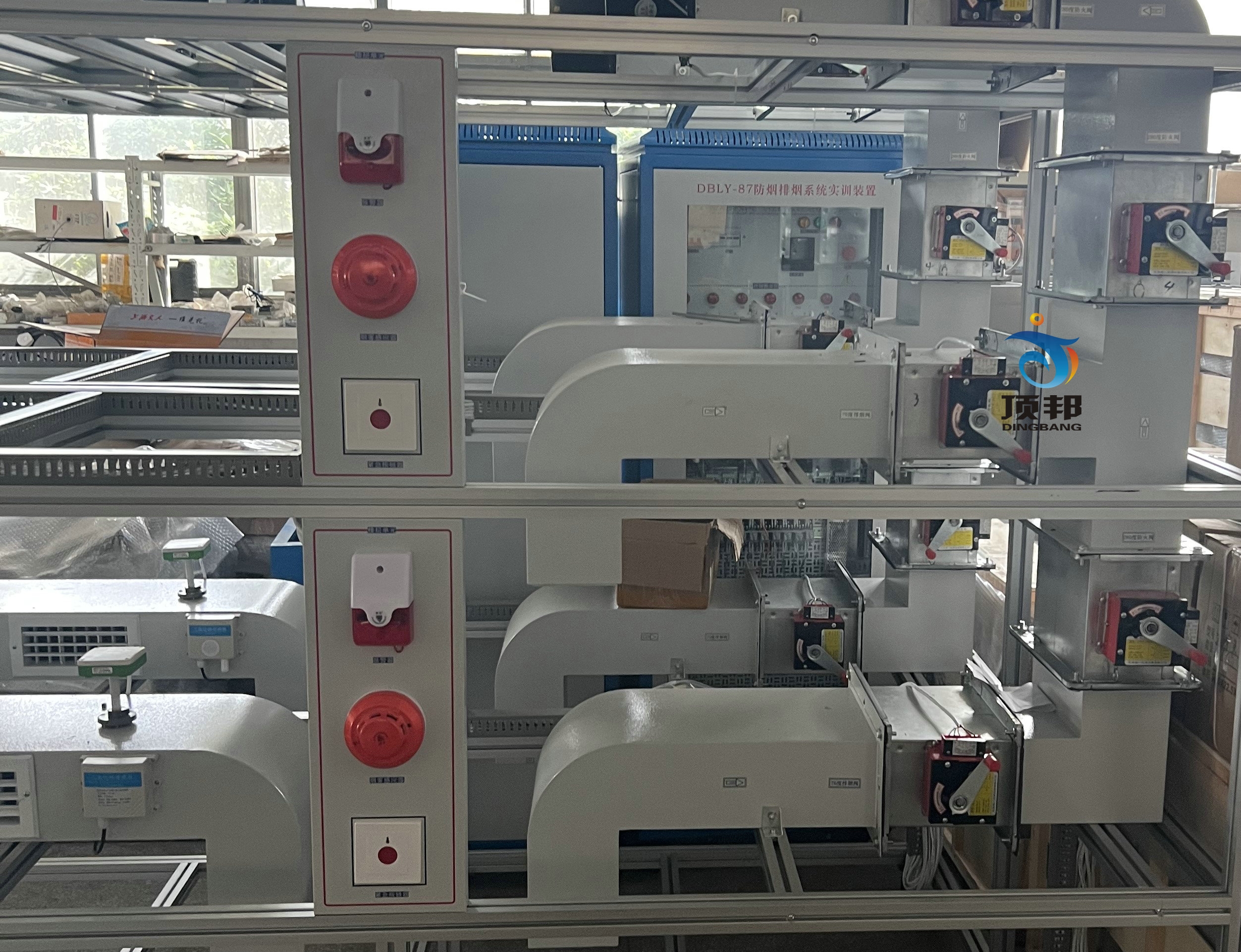 防煙排煙系統(tǒng)實(shí)訓(xùn)裝置,消防實(shí)訓(xùn)設(shè)備(圖3) 防煙排煙系統(tǒng)實(shí)訓(xùn)裝置