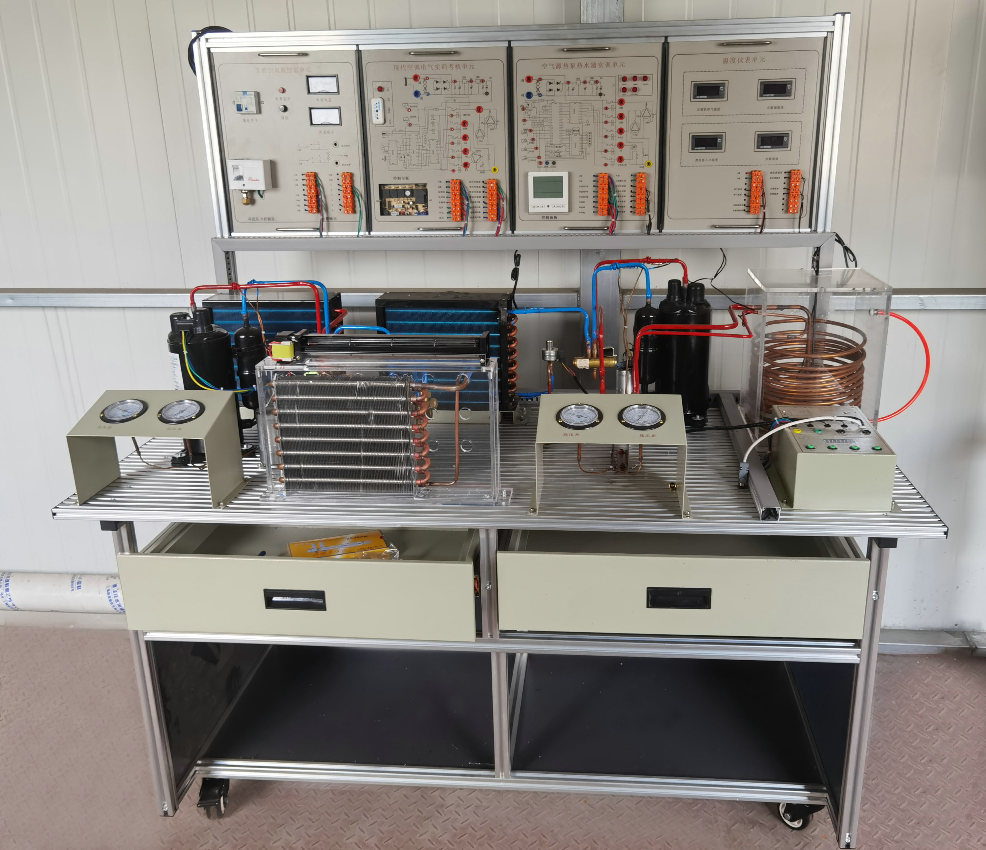 現(xiàn)代制冷與空調(diào)系統(tǒng)技能實訓設備