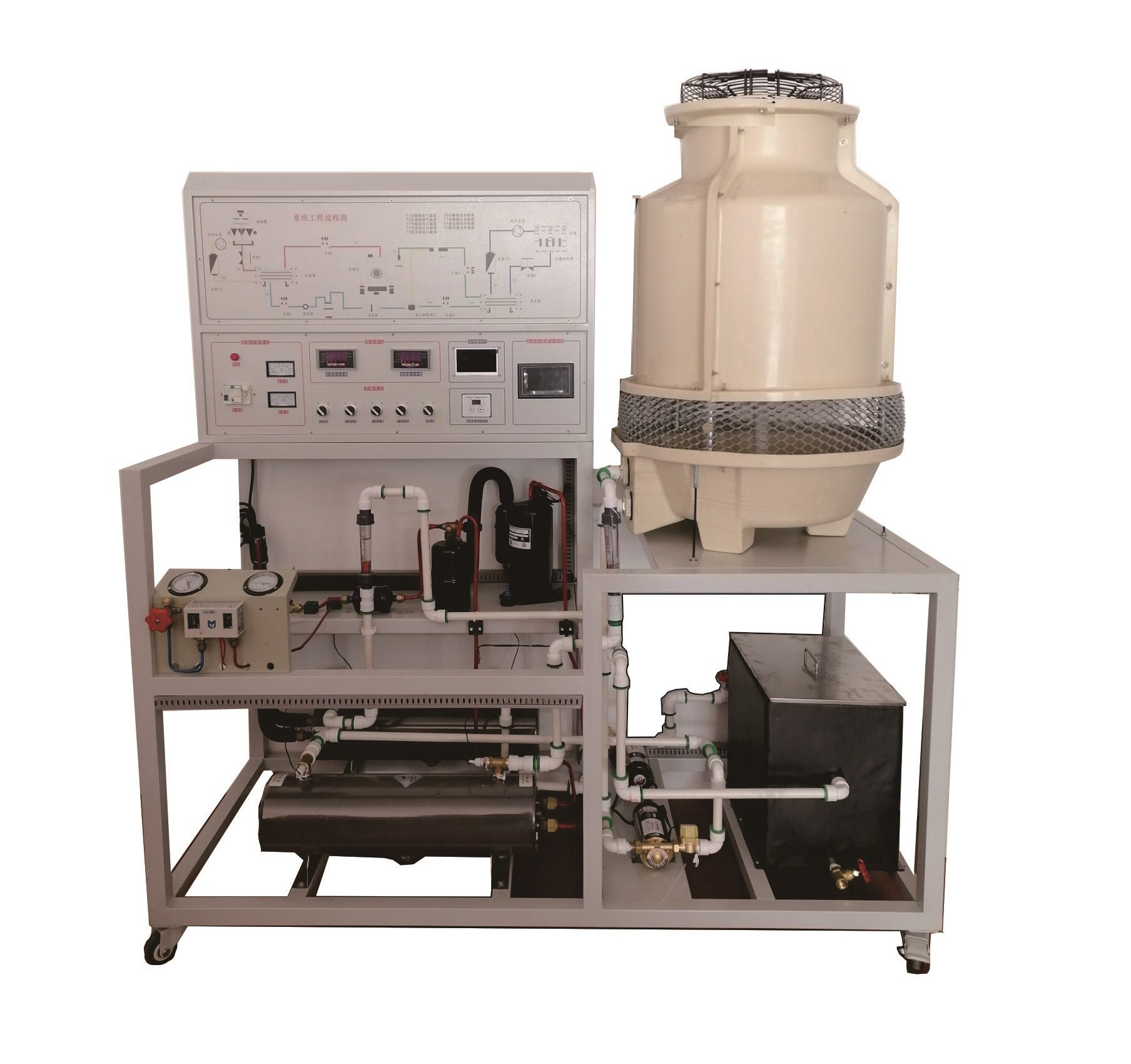 可變流量制冷壓縮機性能測試實訓(xùn)裝置