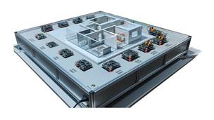 物聯(lián)網(wǎng)智能家居實訓(xùn)沙盤(圖7) 沙盤