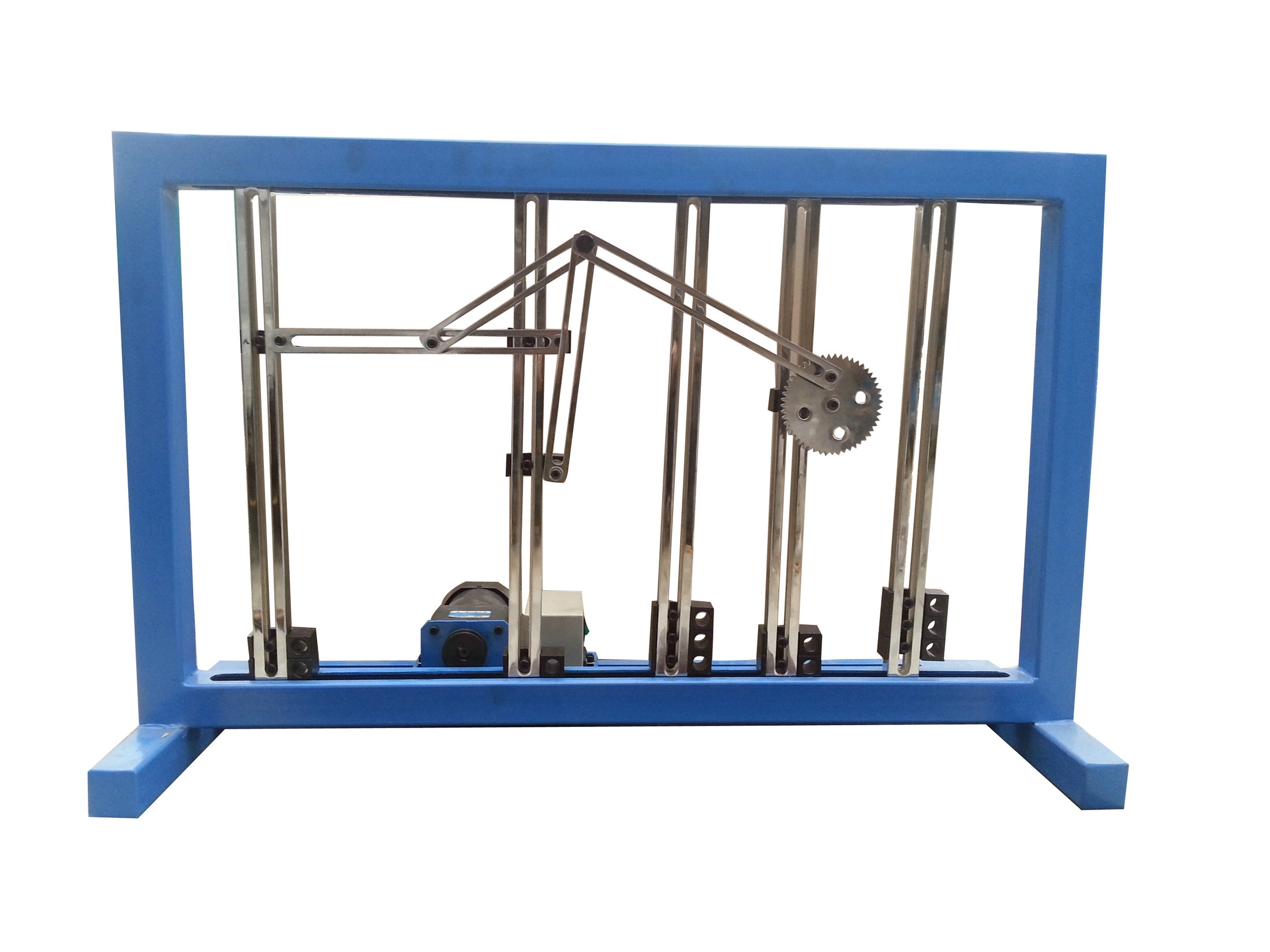 機(jī)械運(yùn)動(dòng)創(chuàng)新方案拼裝實(shí)驗(yàn)臺(tái)(圖2) 機(jī)械運(yùn)動(dòng)創(chuàng)新方案拼裝實(shí)驗(yàn)臺(tái)