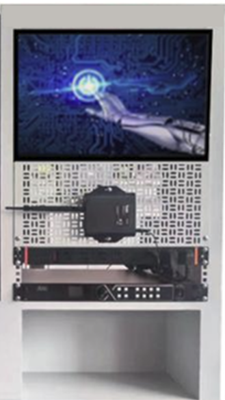 LED顯示屏故障檢測(cè)與維修實(shí)訓(xùn)臺(tái)(圖2) 實(shí)訓(xùn)臺(tái)儀器擺放位置