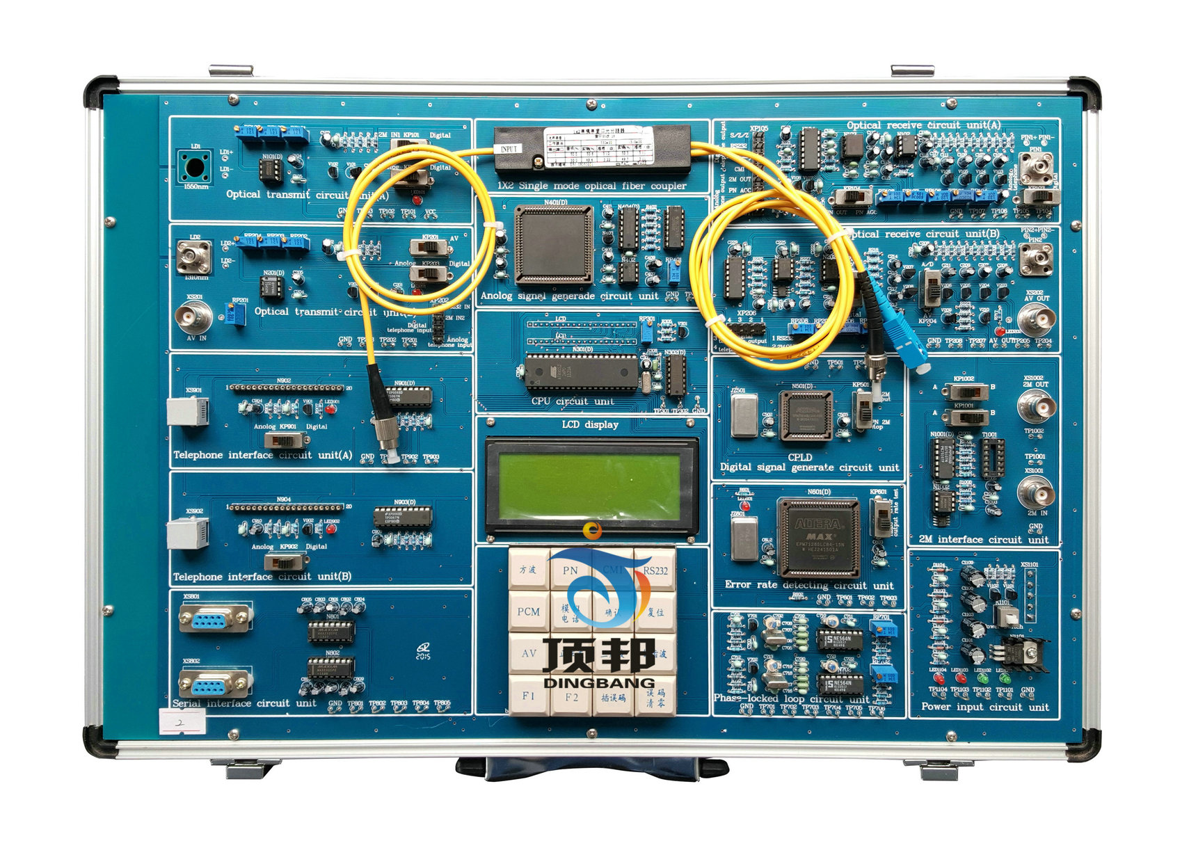 光纖通信實驗箱(圖1) 光纖通信實驗箱