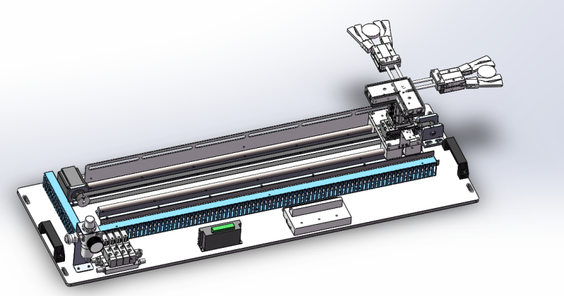 智能工業(yè)藥品灌裝系統(tǒng)實(shí)訓(xùn)平臺(tái)(圖6) 輸送單元