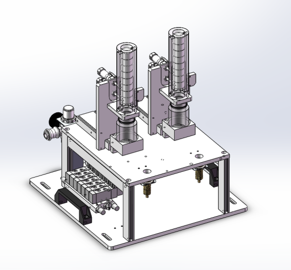 智能工業(yè)藥品灌裝系統(tǒng)實(shí)訓(xùn)平臺(tái)(圖7) 模擬加藥單元