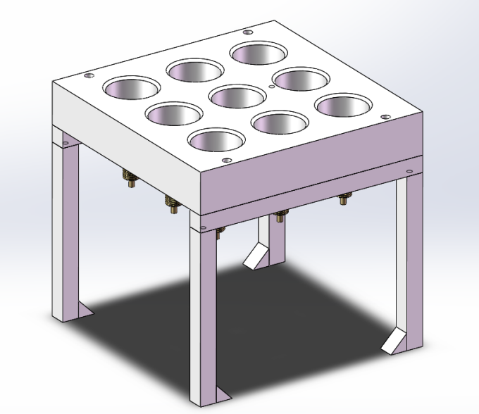 智能工業(yè)藥品灌裝系統(tǒng)實(shí)訓(xùn)平臺(tái)(圖10) 倉(cāng)庫(kù)單元