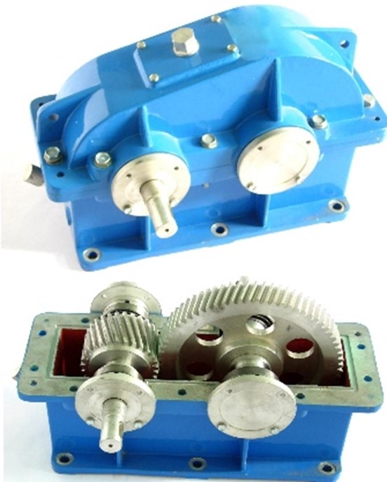 拆裝用大型減速器模型(圖6) 拆裝用蝸輪蝸桿減速器