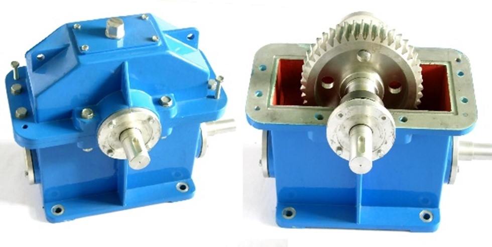 拆裝用大型減速器模型(圖7) 拆裝用新型結(jié)構(gòu)單級圓柱齒輪減速器