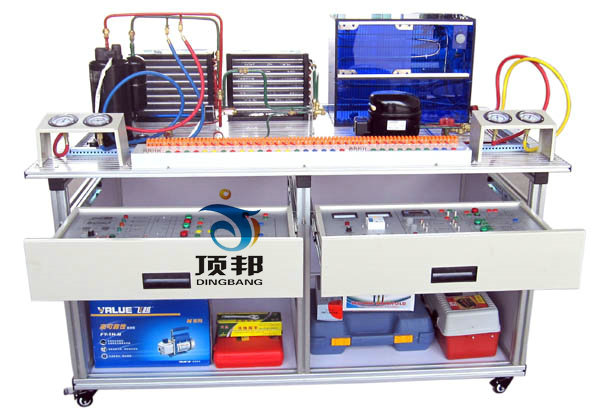 現(xiàn)代制冷與空調(diào)系統(tǒng)技能實(shí)訓(xùn)裝置(圖1) 現(xiàn)代制冷與空調(diào)系統(tǒng)技能實(shí)訓(xùn)裝置