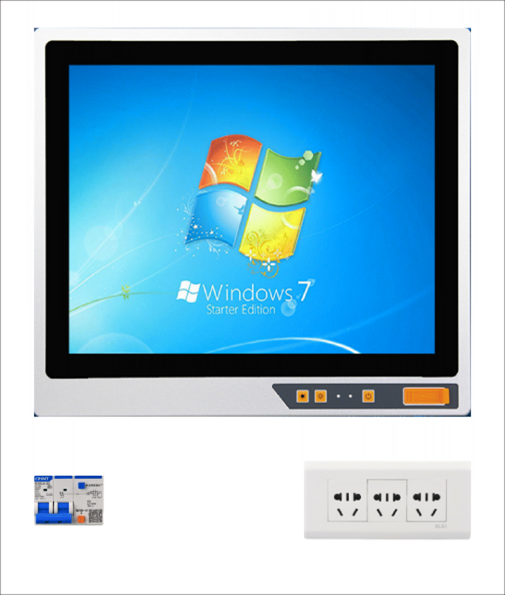 電工電子綜合實(shí)訓(xùn)平臺(tái)(圖2) 每工位電源屏參考圖
