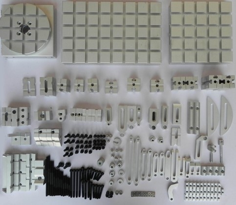 槽系夾具拆裝教學(xué)模型(圖2) 槽系夾具拆裝教學(xué)模型