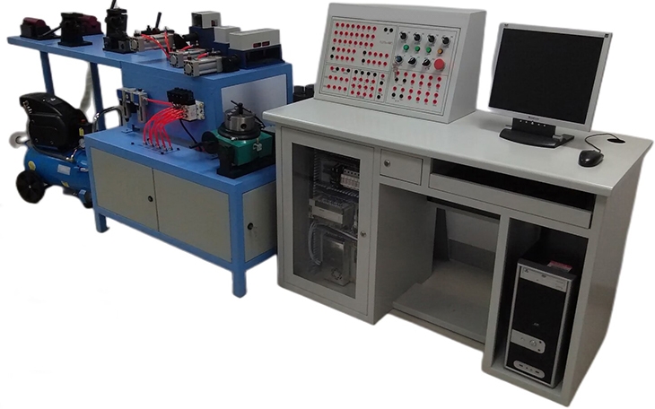 自動(dòng)化夾具綜合實(shí)驗(yàn)臺(tái)(圖2) 自動(dòng)化夾具綜合實(shí)驗(yàn)臺(tái)