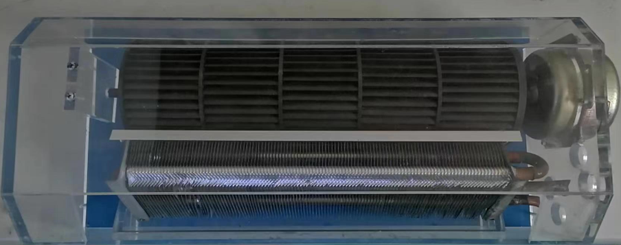 制冷制熱空調(diào)冰箱實(shí)驗(yàn)實(shí)訓(xùn)裝置(圖2) 透明式分體空調(diào)室內(nèi)機(jī)