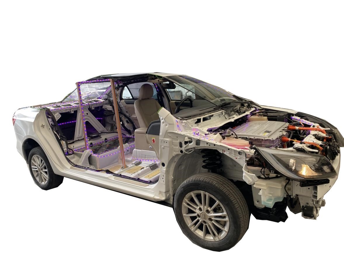 比亞迪電動(dòng)汽車底盤實(shí)訓(xùn)臺(tái)