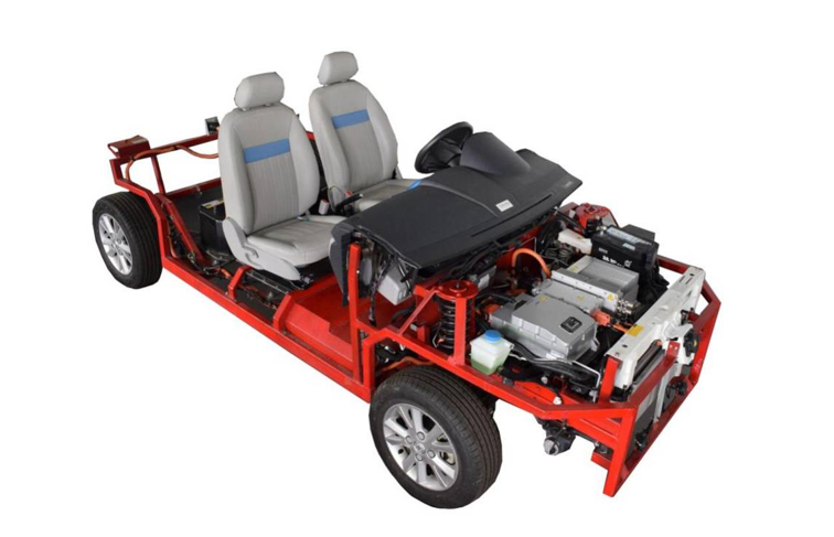 比亞迪秦混動(dòng)底盤(pán)結(jié)構(gòu)實(shí)訓(xùn)臺(tái)