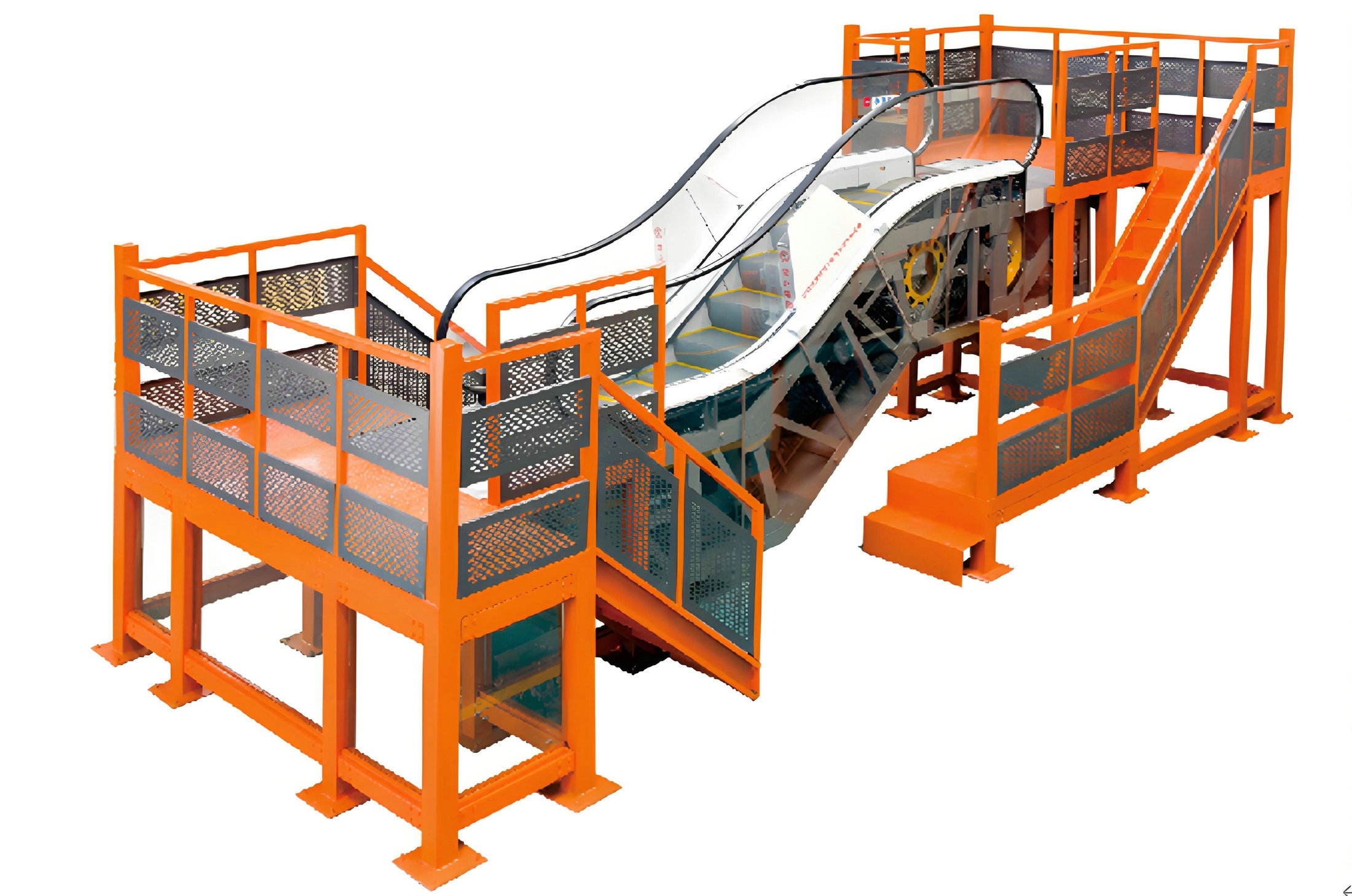 教學扶梯實訓設備(雙樓梯平臺)