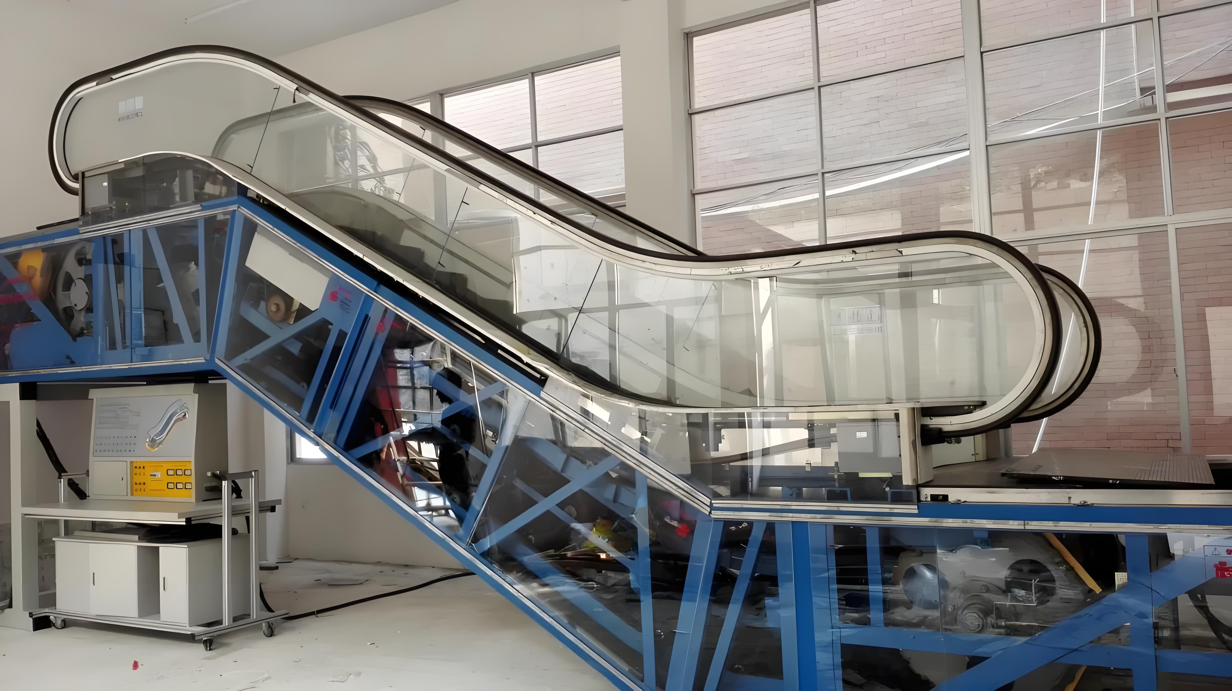 自動扶梯教學(xué)實訓(xùn)裝置(圖2) 自動扶梯教學(xué)實訓(xùn)裝置