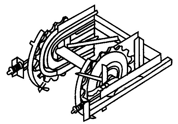 自動扶梯教學(xué)實訓(xùn)裝置(圖8) 張緊裝置