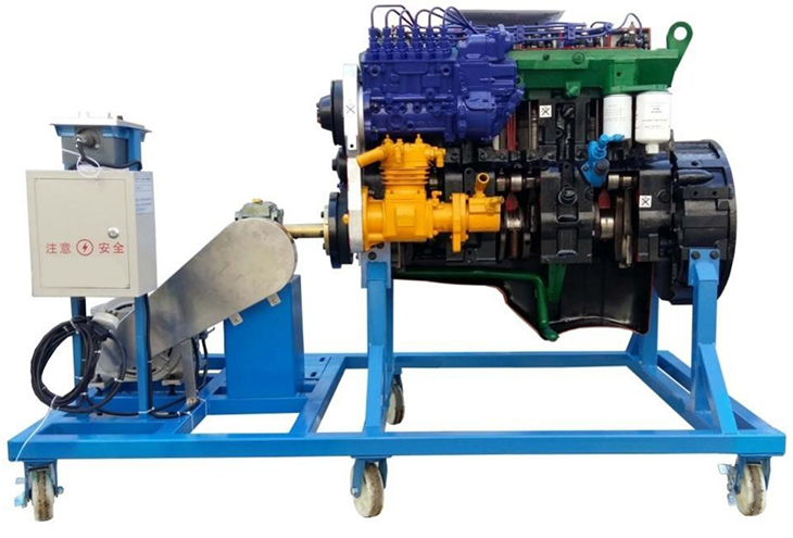 豪沃ZZ1167發(fā)動機實物解剖原理運行實訓臺