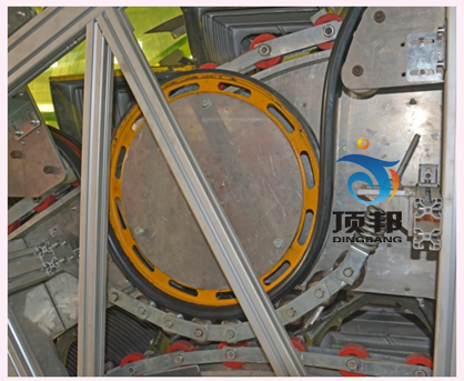 自動(dòng)扶梯教學(xué)模型實(shí)訓(xùn)裝置(圖9) 扶手帶驅(qū)動(dòng)裝置