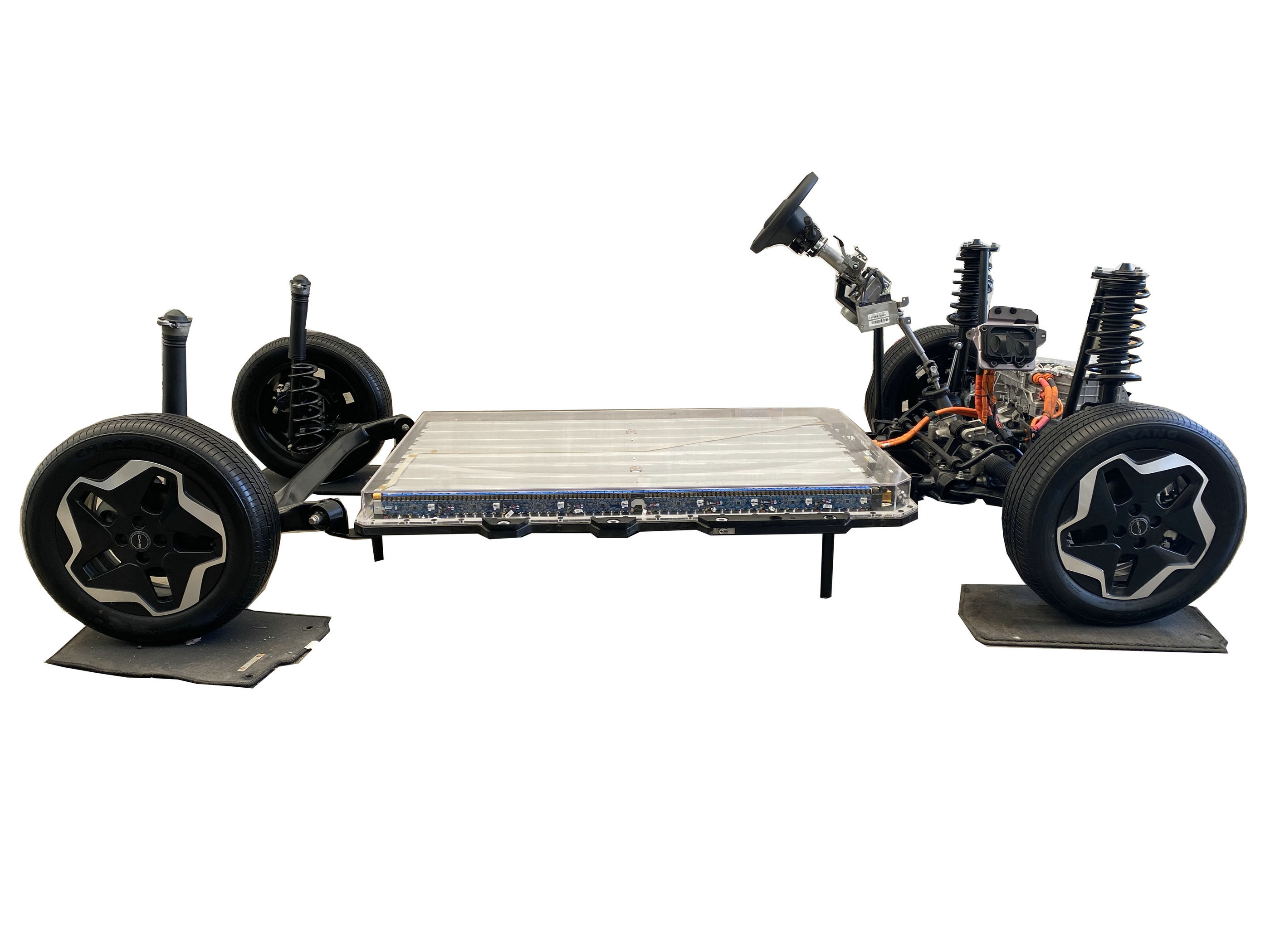 比亞迪海豚汽車展示車