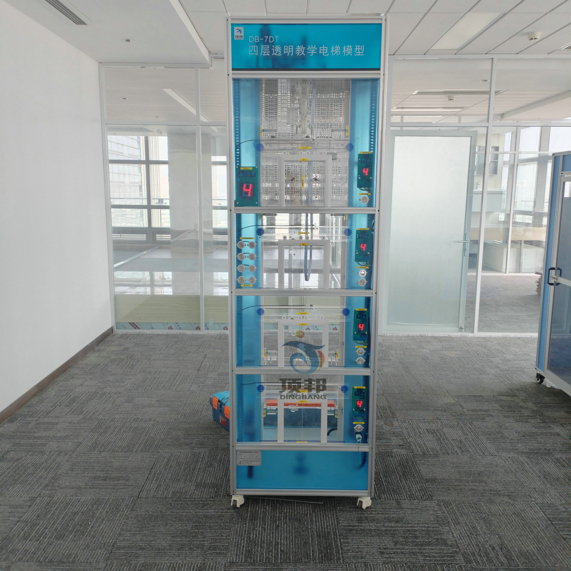 四層透明教學(xué)電梯模型