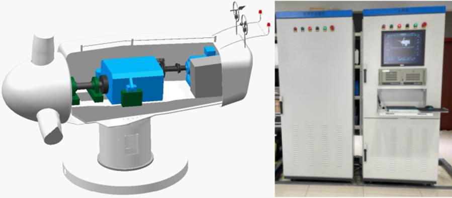 雙饋縮比風力發(fā)電實驗系統(tǒng)